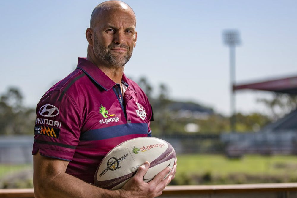 Peter Ryan has signed on as Queensland's new defence coach. Photo: QRU Media