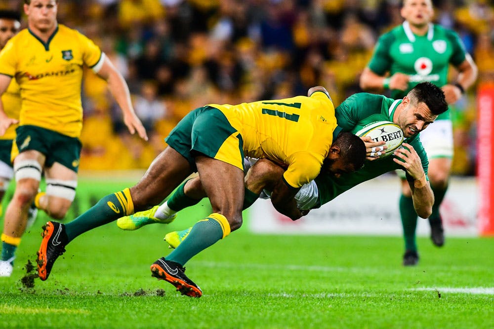 Marika Koroibete won't be shying away from making some hits in Melbourne. Photo: RUGBY.com.au/Stuart Walmsley