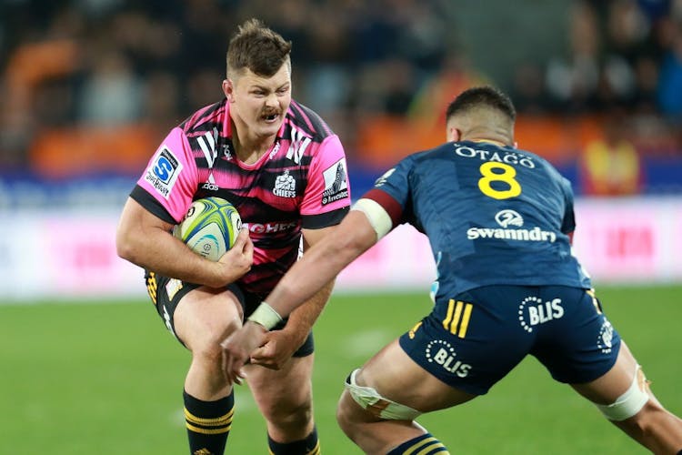 Former Chiefs, Crusaders prop Ryan Coxon has been rushed into the starting side. Photo: Getty Images