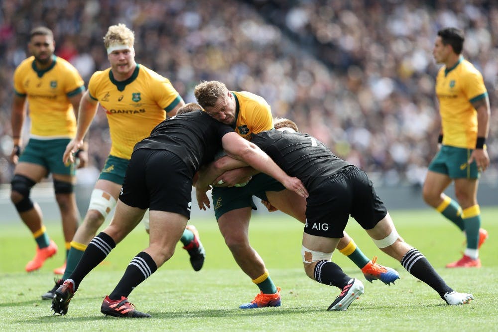 James Slipper says the Wallabies still believe they're on track despite the Bledisloe II setback. Photo: Getty Images