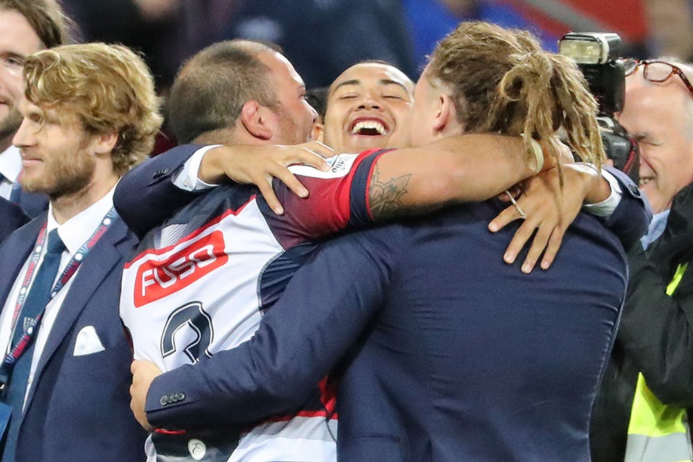 The Melbourne Rebels believe they are nicely positioned to start preparations for the 2018 Super Rugby season. Photo: Getty Images