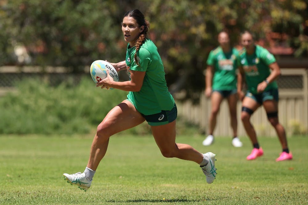 Charlotte Caslick reflects on inspiring the current generation of Sevens stars. Photo: Getty Images