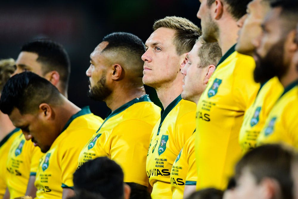The Wallabies have moved down to fourth in the World Rugby rankings. Photo: RUGBY.com.au/Stuart Walmlsey