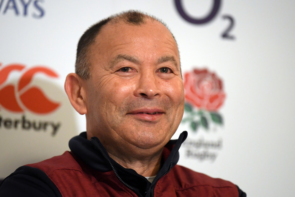 Eddie Jones has agreed to a permanent pay cut. Photo: Getty Images