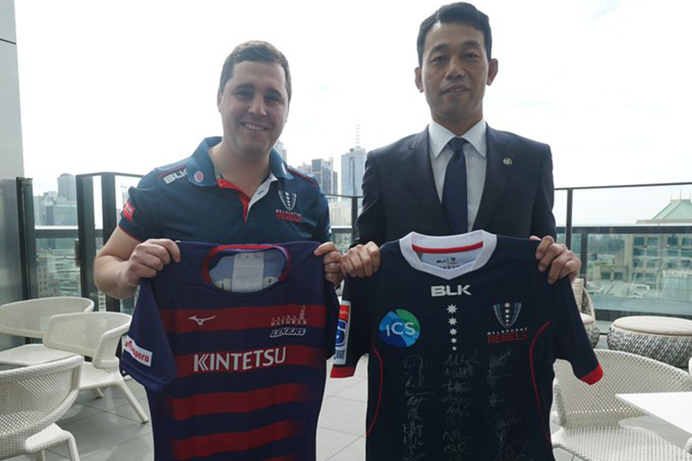 The Rebels have signed a deal with Japanese side Kintetsu. Photo: Supplied
