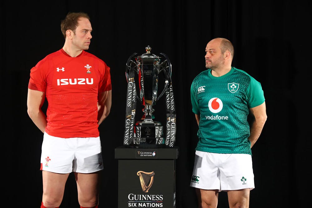 Ireland and Wales will fight it out for the Six nations title this weekend. Photo: Getty Images
