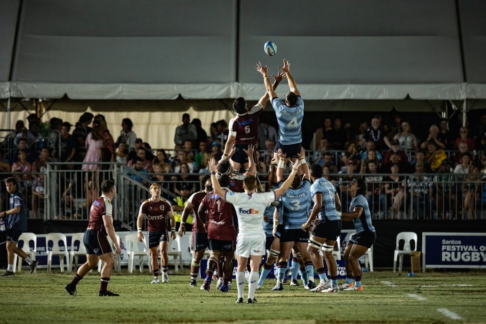 The Reds were too strong for the Waratahs in Roma. Photo Supplied