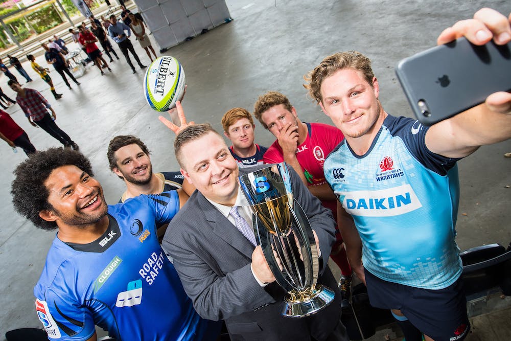 Vodafone back as Super Rugby naming rights partner. Photo: Getty Images