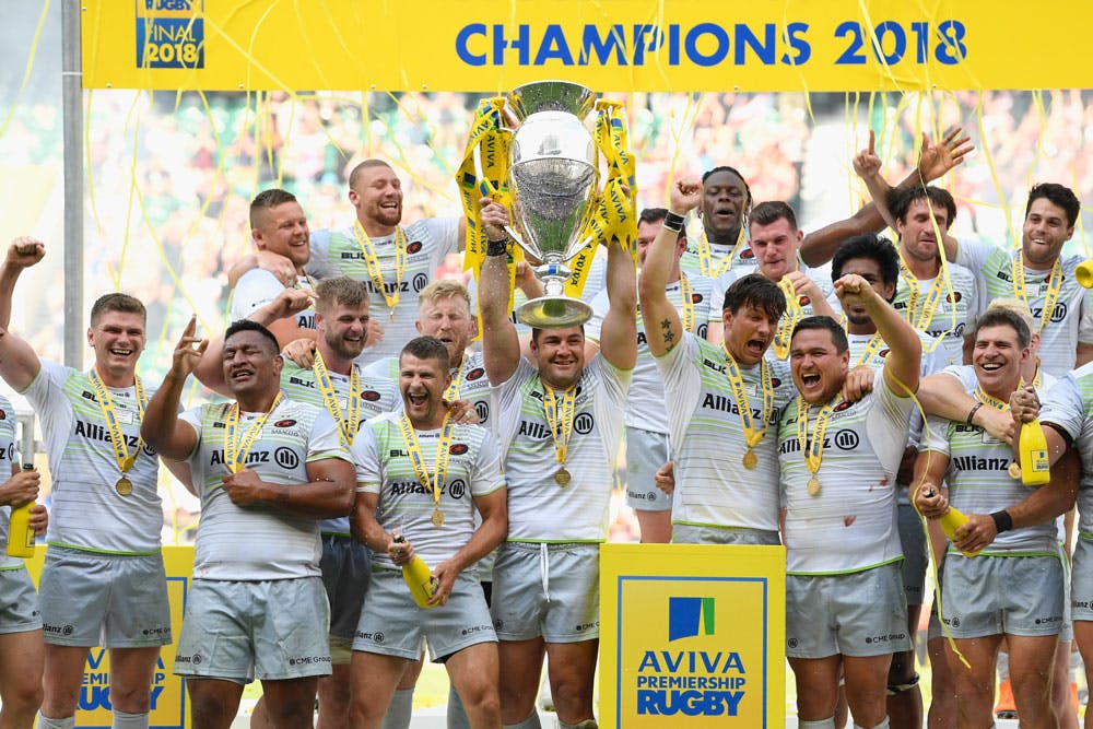 Saracens are back at the top of the Premiership. Photo: Getty Images