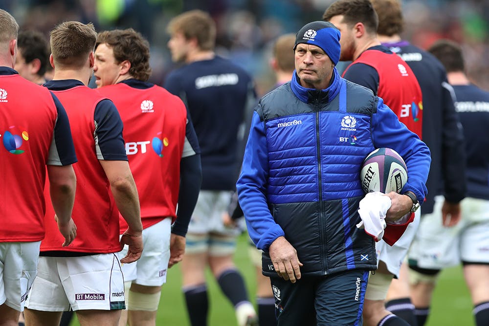 Vern Cotter will leave Scotland in better shape than when he arrived three years ago. Photo: Getty Images