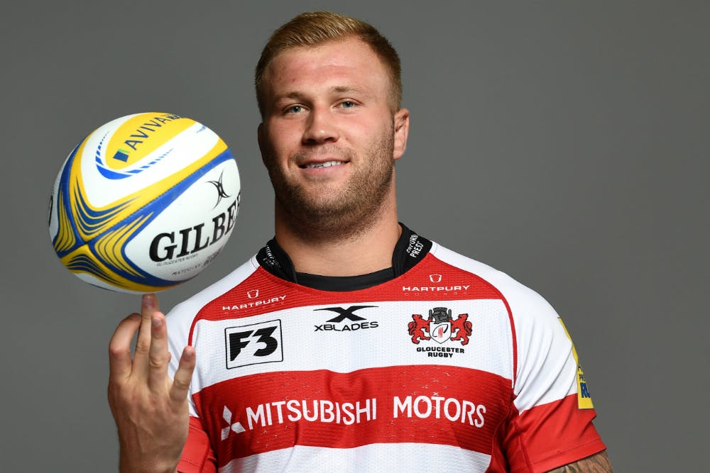 Ross Moriarty will play for Gloucester this weekend. Photo: Getty Images