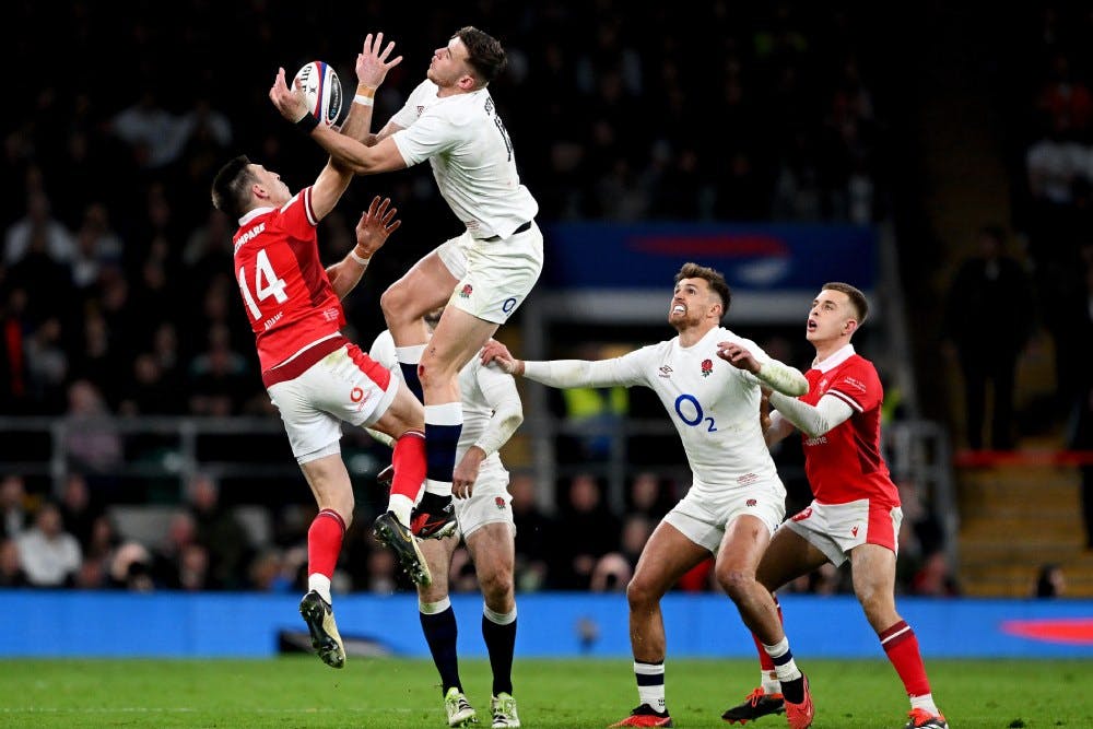 Freddie Steward starred in England's win over Wales. Photo: Getty Images