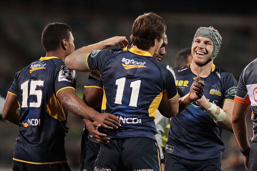 The Brumbies are looking forward to welcoming David Pocock back into the fold. Photo: Getty Images