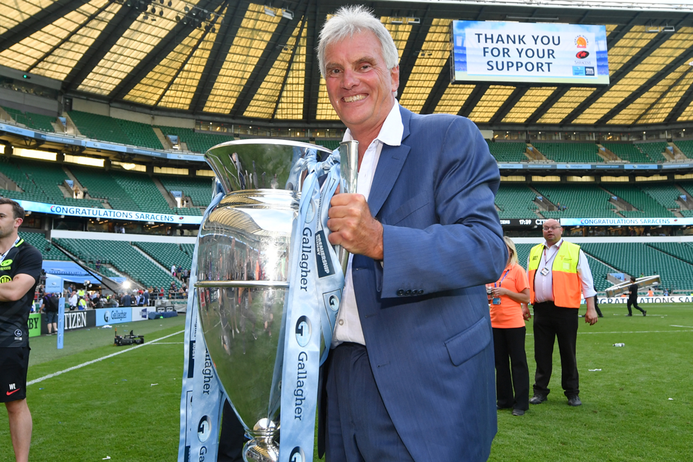 Nigel Wray has stepped down as Saracens chairman. Photo: Getty Images