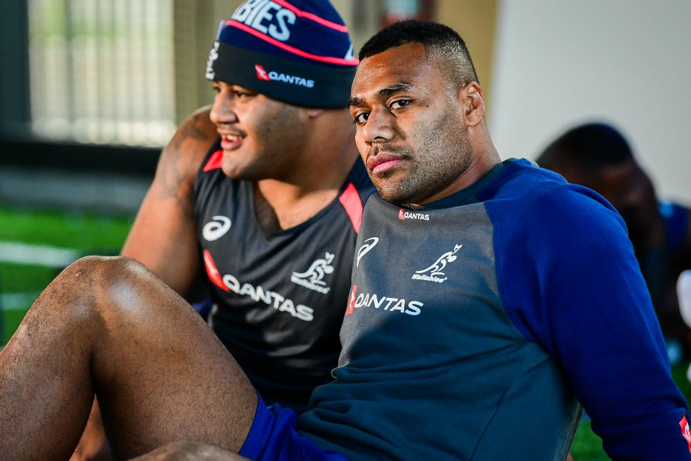 Samu Kerevi says he is still two months away from a return from injury. Photo: RUGBY.com.au/Stuart Walmsley