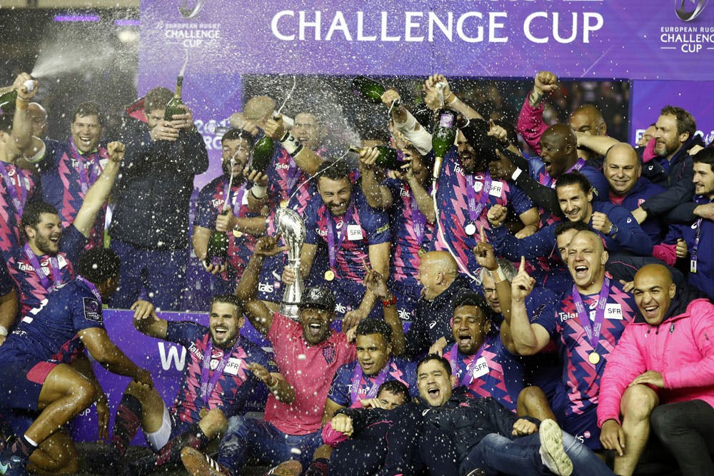 Stade Francais have clinched the Challenge Cup final. Photo: AFP