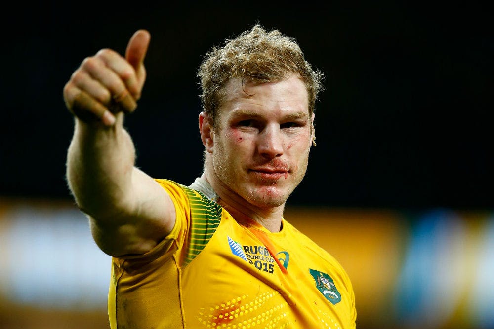 David Pocock has signed a three-year deal with the Panasonic Wild Knights. Photo: Getty Images