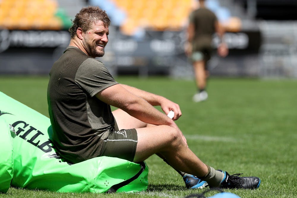 James Slipper is set to make his 100th appearance for the Wallabies on Saturday. Photo: Getty Images