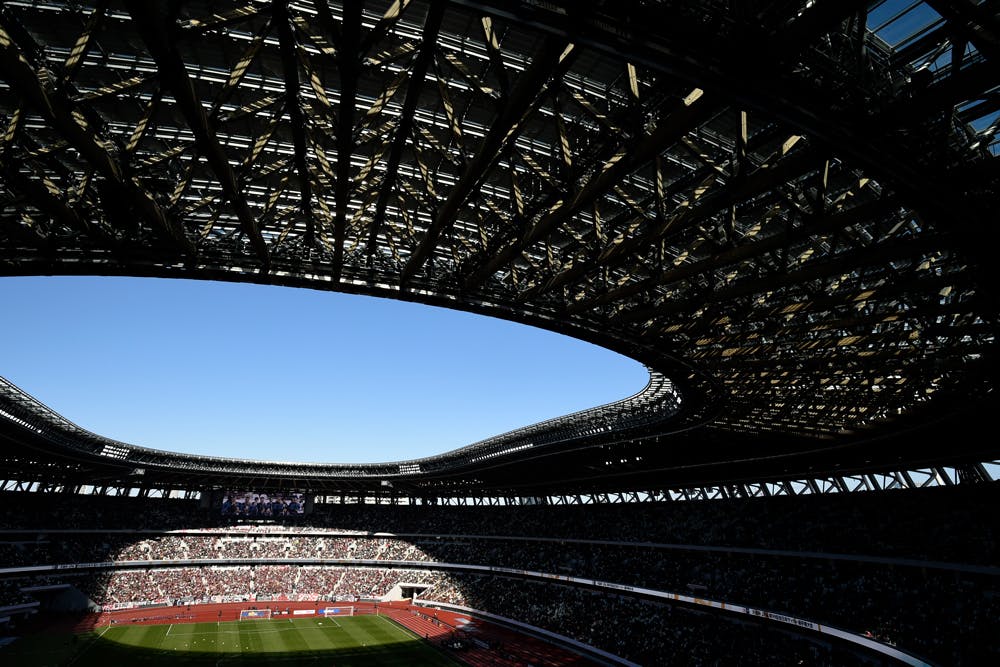 Tokyo Stadium is set to host the Sevens at the Olympics. Photo: Getty Images