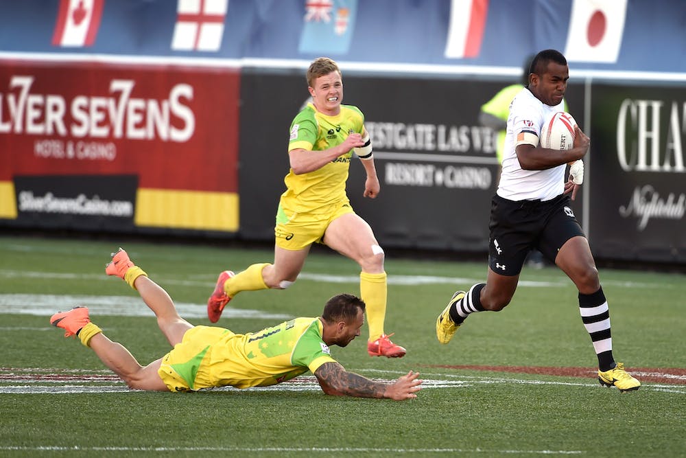 Aussie go down to Fiji despite 15-0 lead in Cup Final. Photo: Getty Images