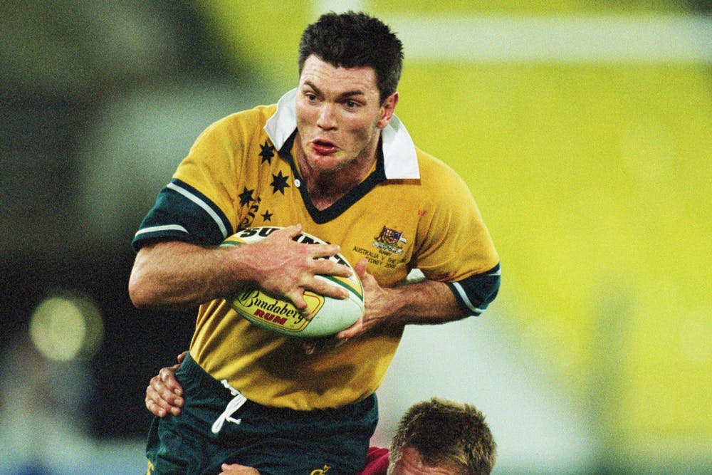 Daniel Herbert is set to join the Rugby Australia board. Photo: Getty Images