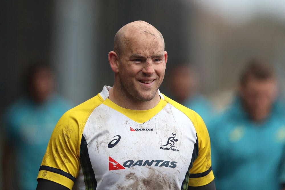 Former Wallabies captain Stephen Moore in 2017. Photo: Getty Images