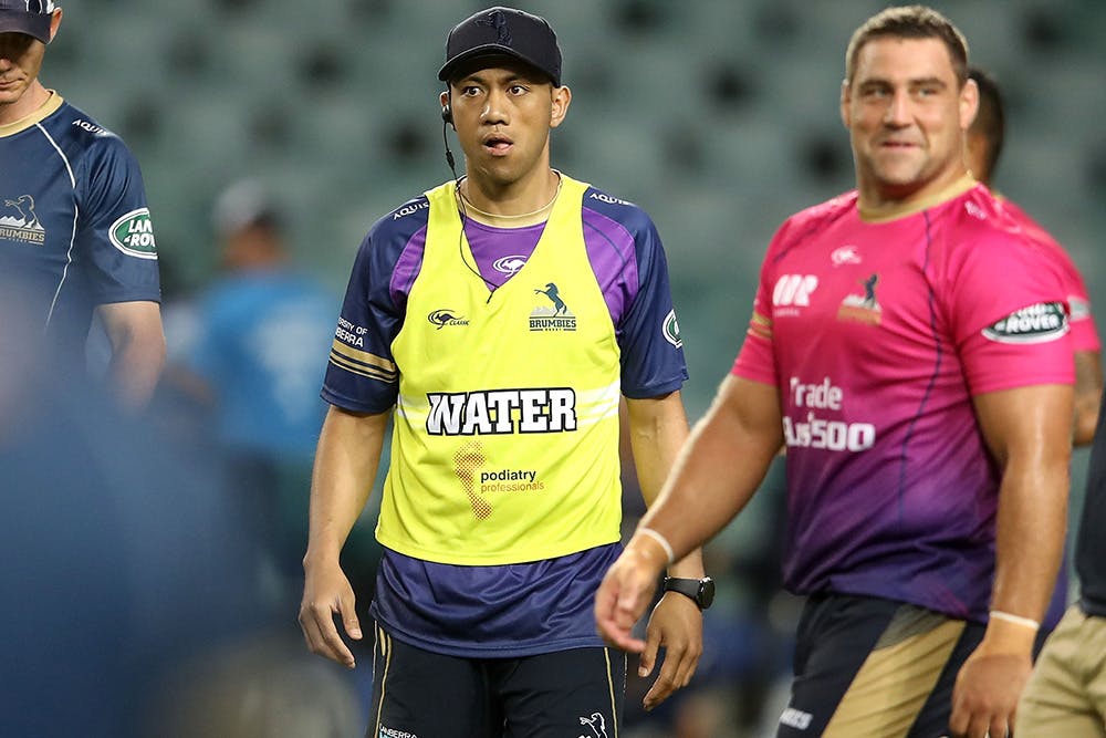 Ben Alexander would welcome Christian Lealiifano back into the Brumbies fold. Photo: Getty Images