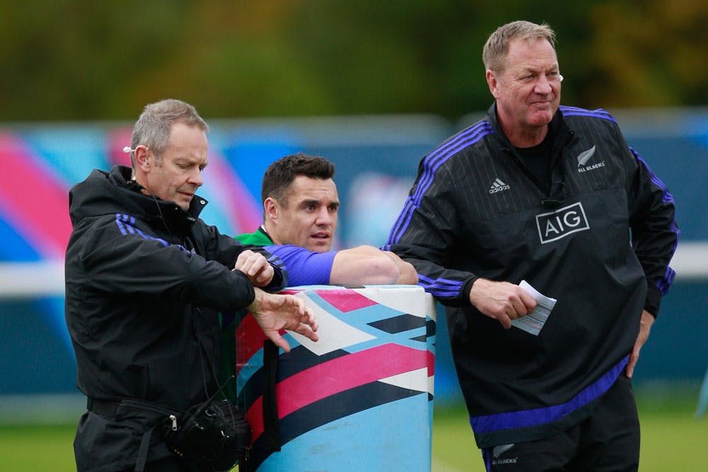 Mick Byrne was working with the All Blacks last year. Photo: Getty Images
