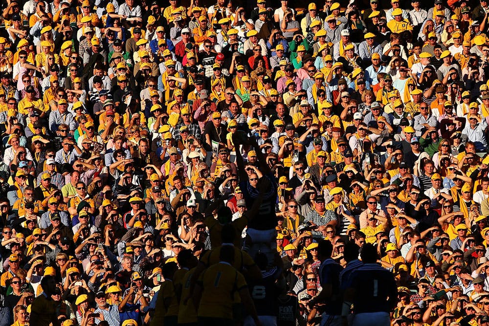 The Wallabies will be playing in the sun in 2017. Photo :Getty Images
