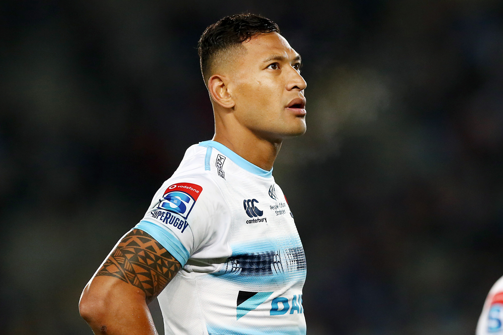 Israel Folau has requested a hearing. Photo;  Getty Images