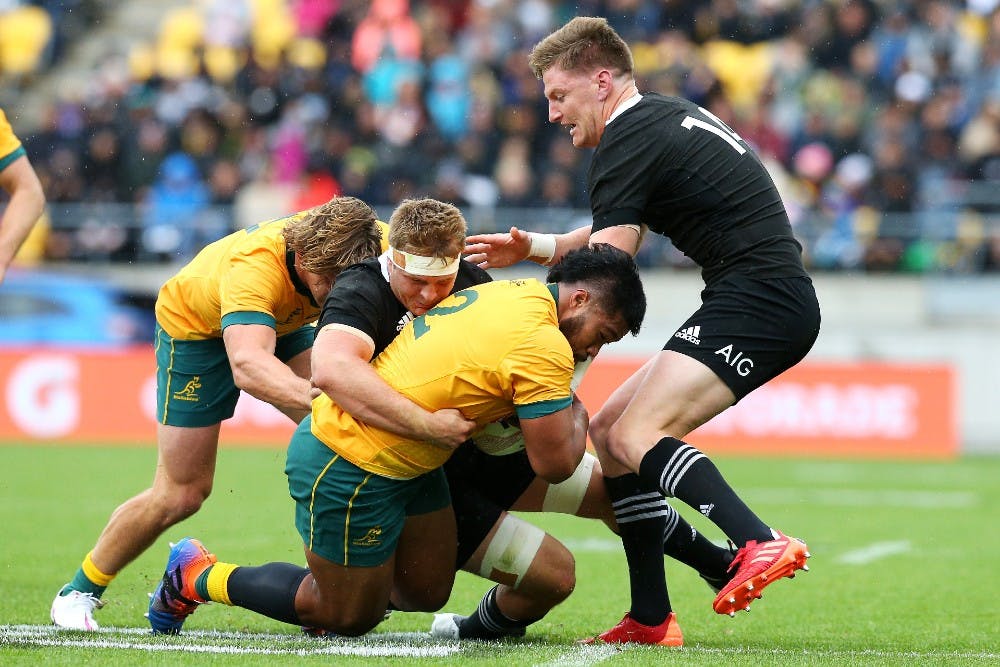Dave Rennie says the Wallabies must fix their work at the breakdown to stand a chance in Bledisloe II. Photo: Getty Images