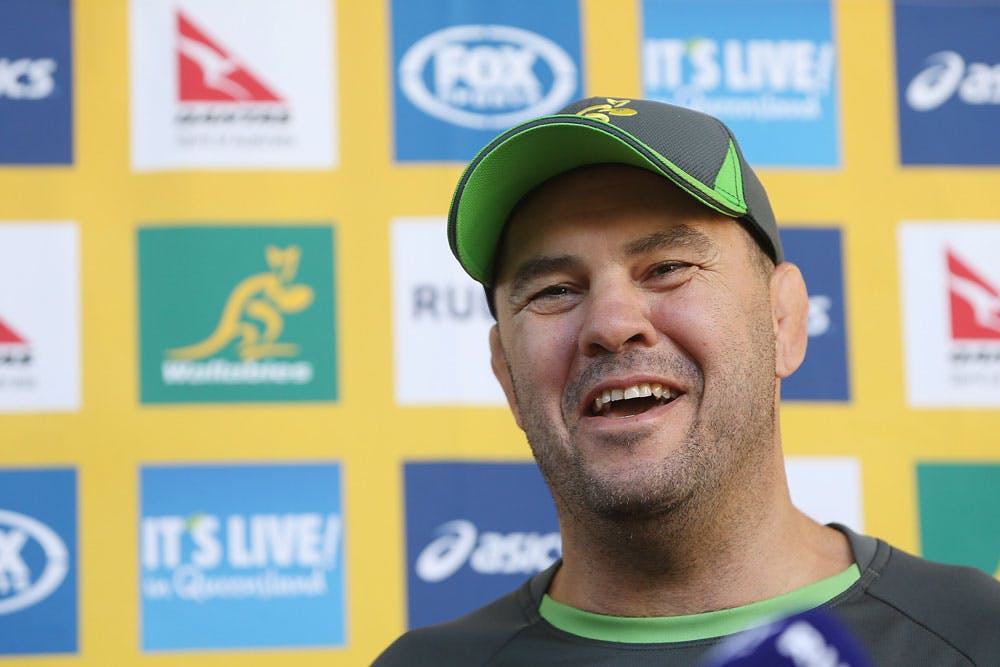 Michael Cheika was never concerned over his centres. Photo: Getty Images