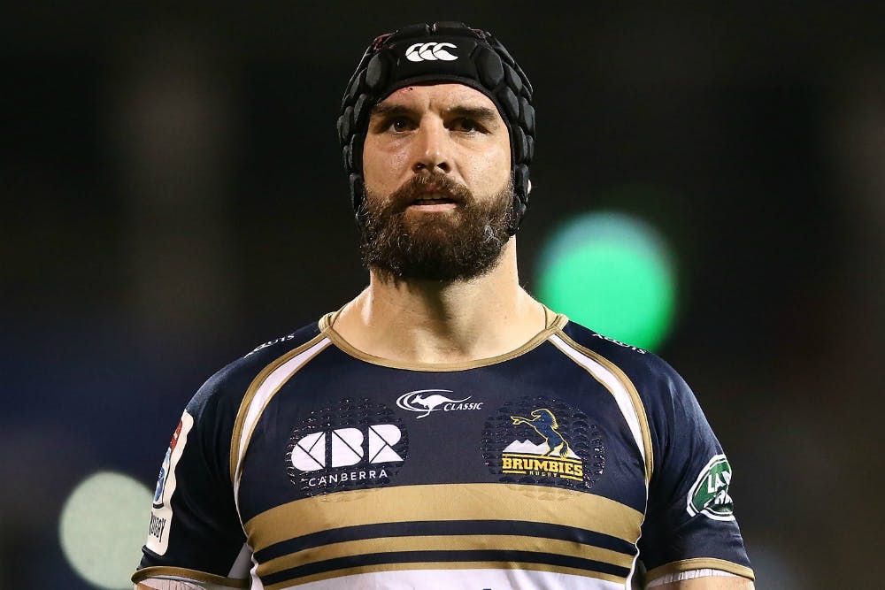 Scott Fardy says the Brumbies can't rest on their laurels. Photo: Getty Images