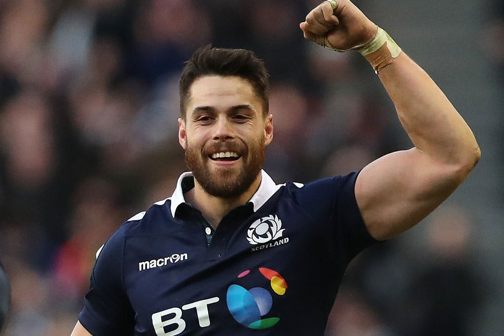 Sean Maitland will be on the wing for Scotland. Photo: Getty Images