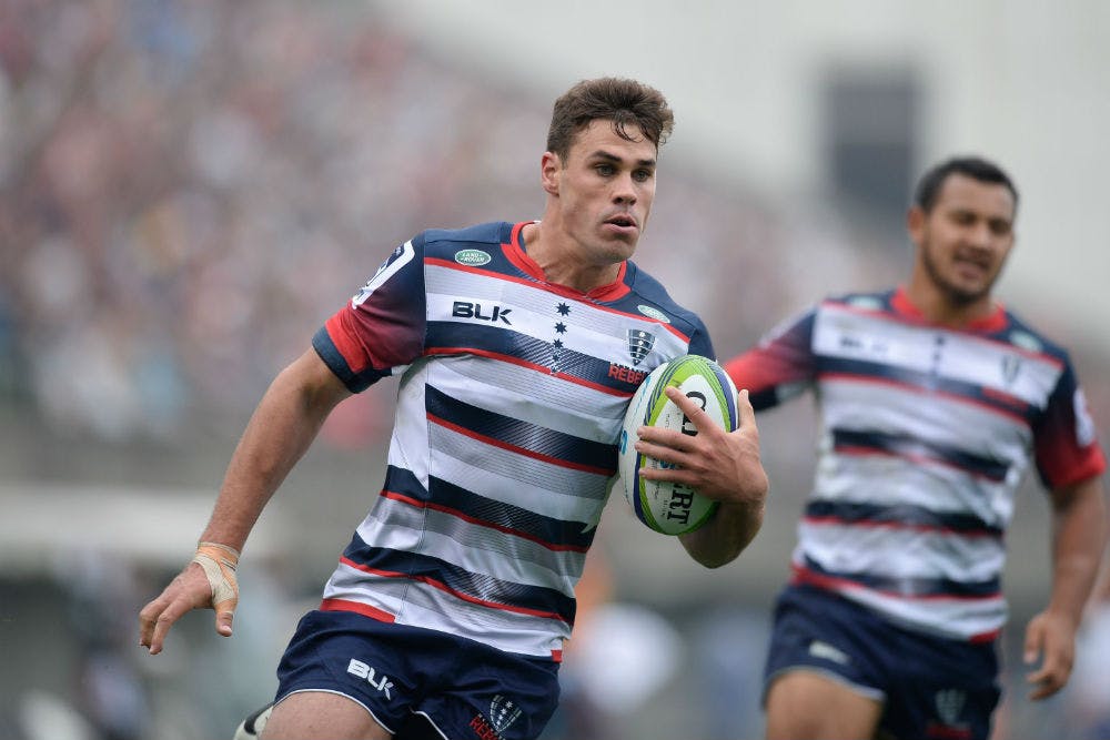 Tom English is one of three players to re-sign with the Rebels. 