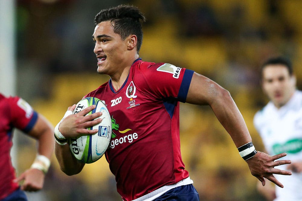 Jordan Petaia is one of three Reds players drafted into the Junior Wallabies side. Photo: Getty Images