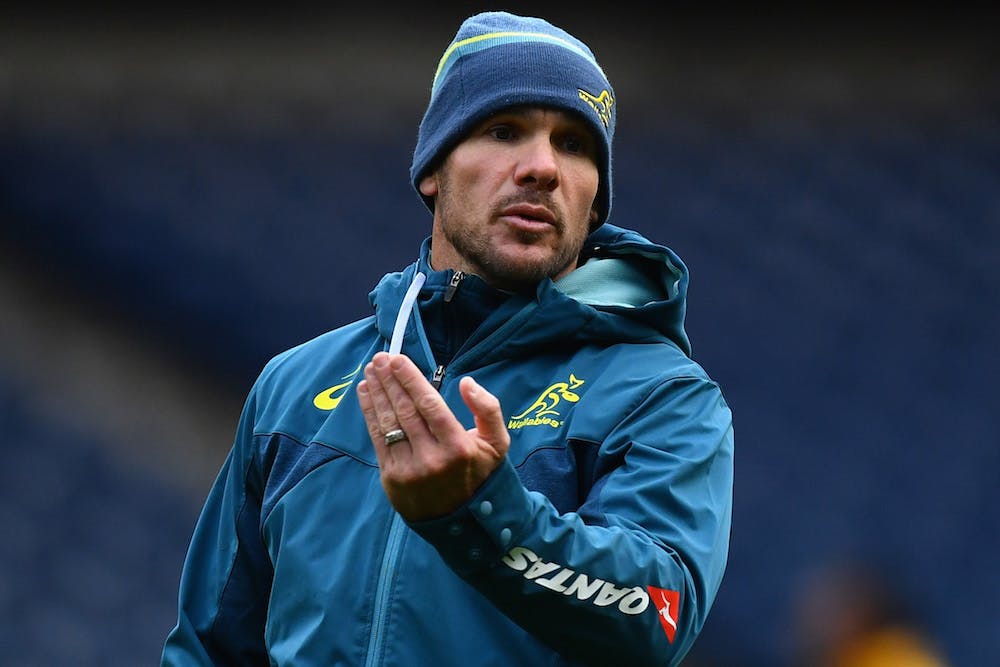 Former Wallabies defence coach Nathan Grey has been appointed national high performance coaching advisor and will take on an advisory role with the Sunwolves. Photo: Getty Images 