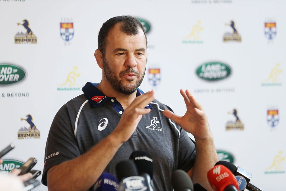 MIchael Cheika has been meeting with coaches from around the world. Photo: Getty Images