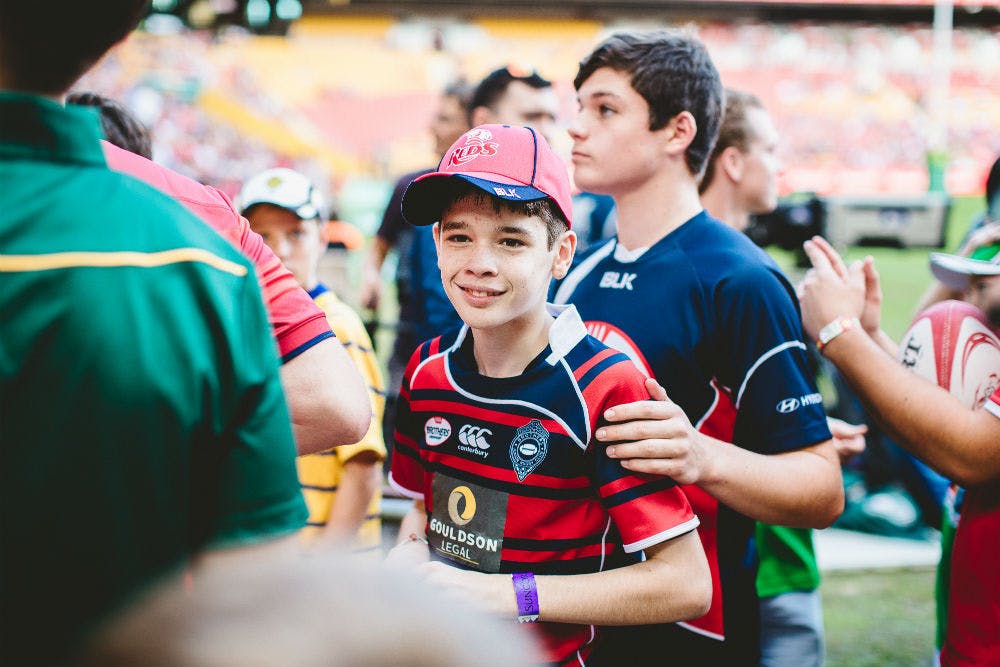 The Modified Rugby Program was created by the Ginger Cloud Foundation and QRU. Photo: ARU Media