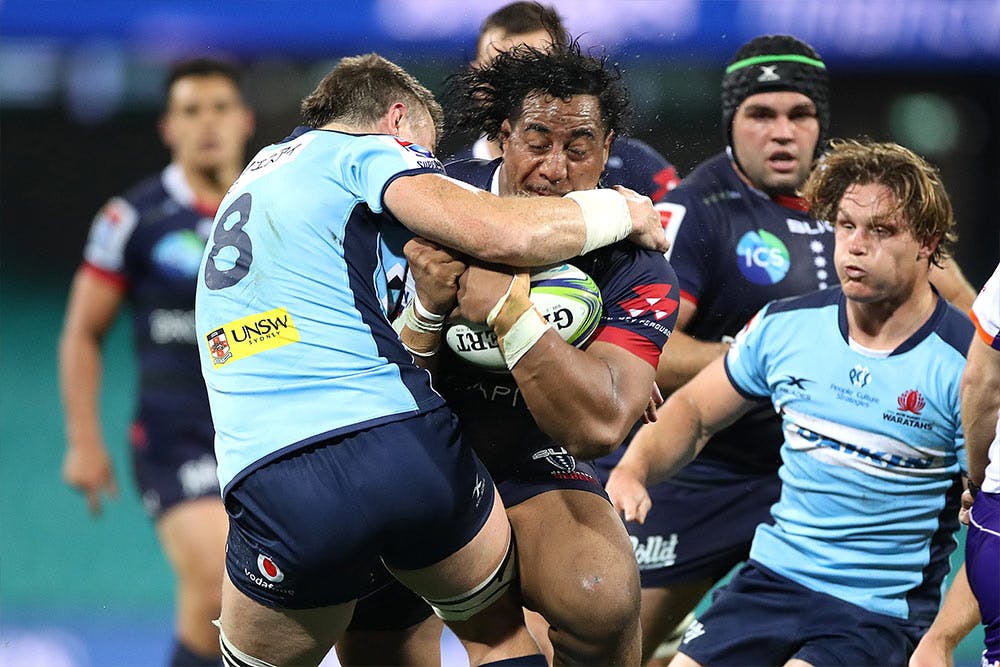 The Waratahs will be preparing for an abrasive Rebels outfit on Saturday night. Picture: Getty Images
