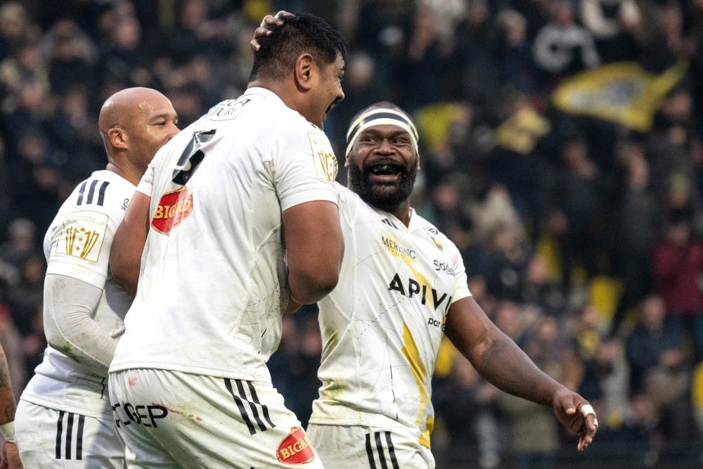 Will Skelton returned from injury to help La Rochelle to the win over the Stormers. Photo: AFP