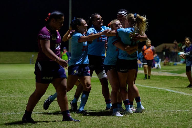 The Waratahs have cruised to victory over the Reds to book their spot in the Super W Final. Photo: Getty Images