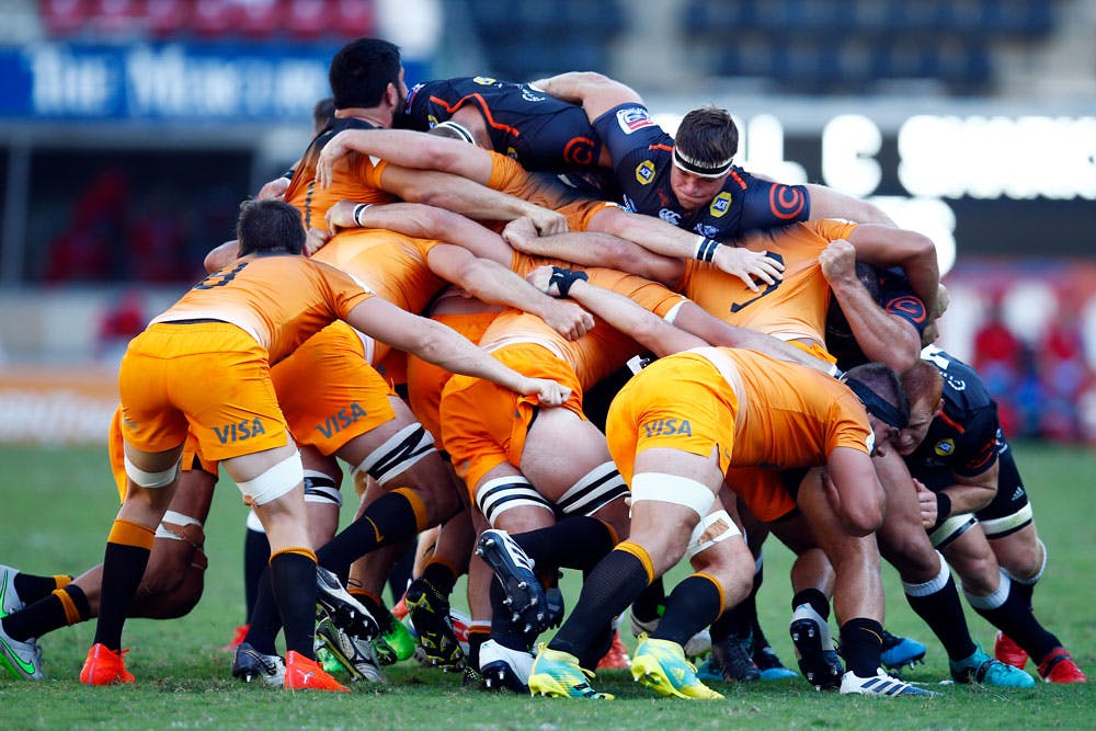 The Jaguares shocked the Sharks in Durban. Photo: Getty Images