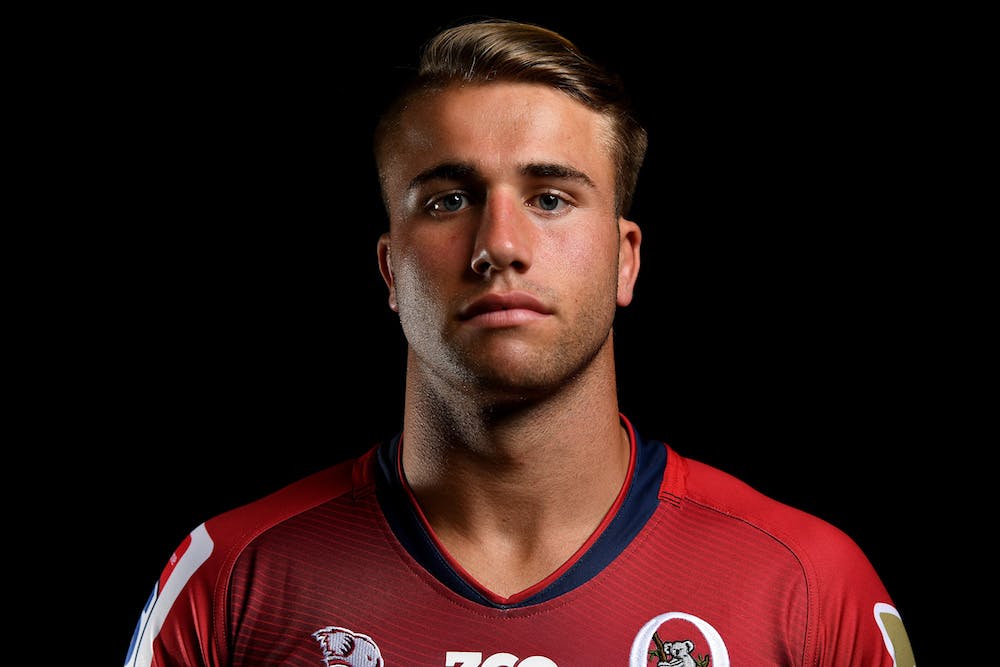 Remember the face: Queensland Reds sensation, Hamish Stewart. Photo: Getty Images