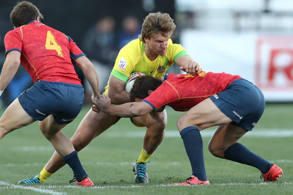 Lewi Holland and the Australians have finished sixth in Las Vegas. Photo: World Rugby