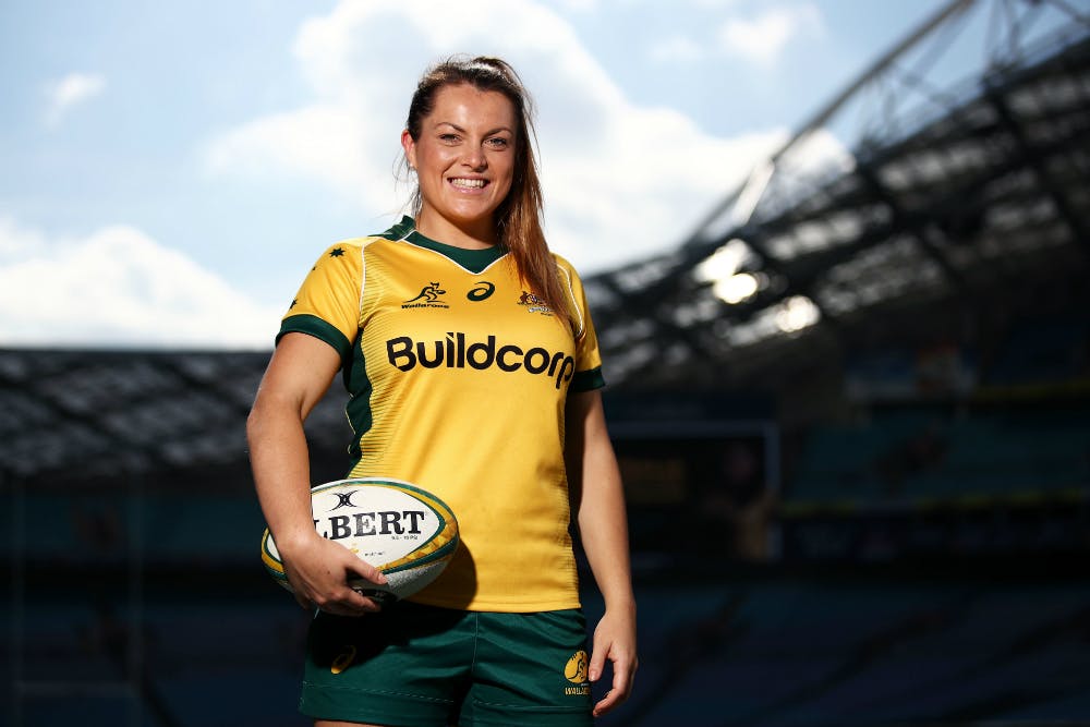 Grace Hamilton and the Wallaroos are hoping for a home World Cup in 2021. Photo: Getty Images