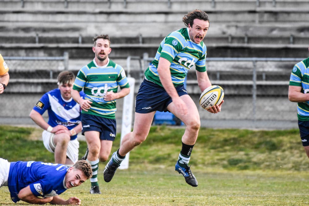Uni-North Owls in action during the John I Dent Cup. Photo: Lachlan Lawson
