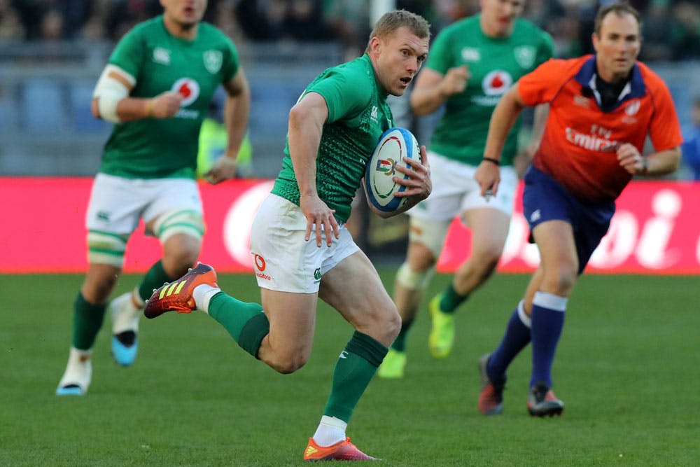 Ireland battled their way to a win in Rome. Photo: Getty Images
