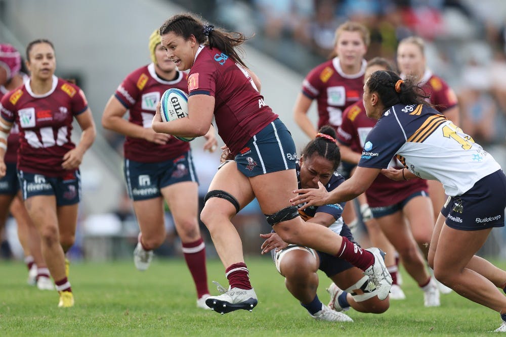 The Reds advanced to the Final with a hard-fought win over the Brumbies. Photo: Getty Images