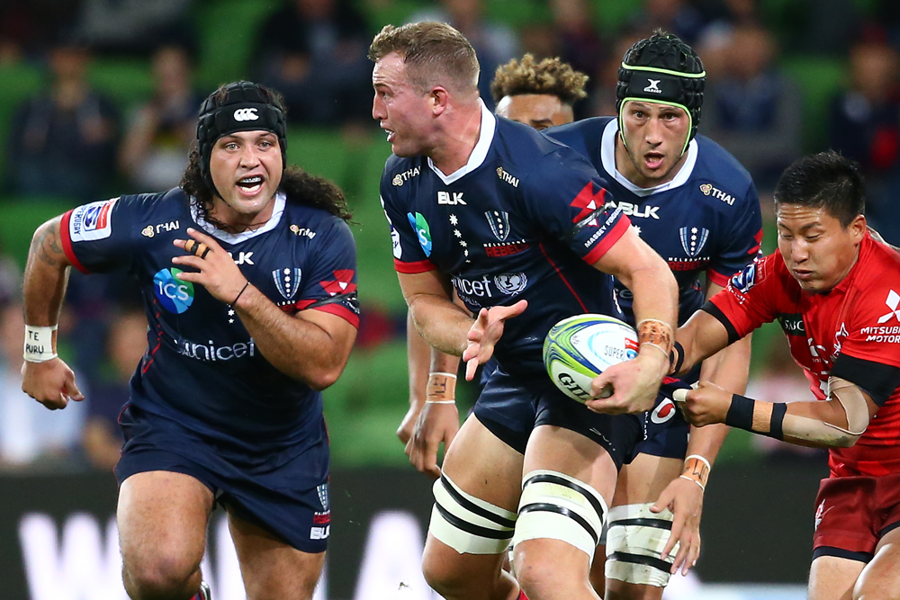 Angus Cottrell will miss the Rebels' clash with the Waratahs. Photo: Getty Images
